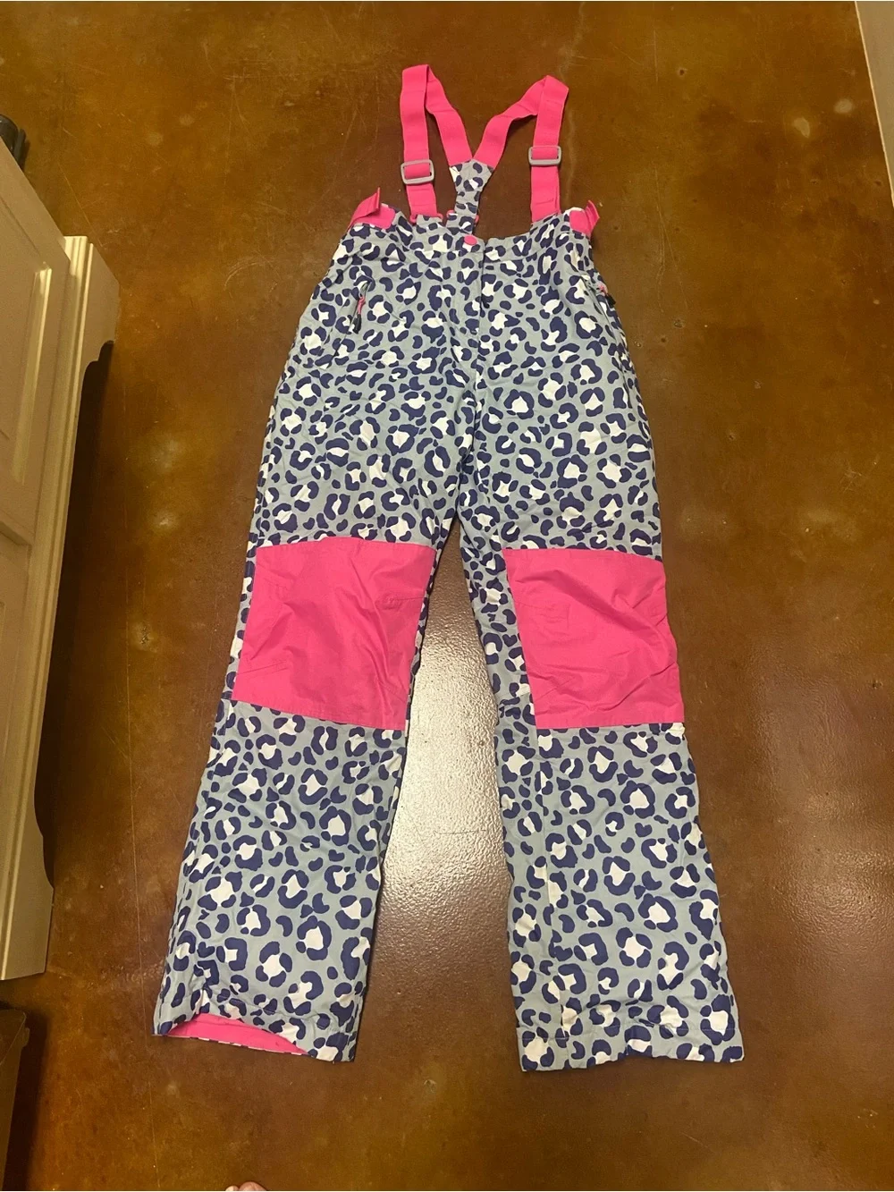 Boden All-Weather Ski Set Jacket & Bib Pants Snow Leopard Pink 15-16Y Snowboard